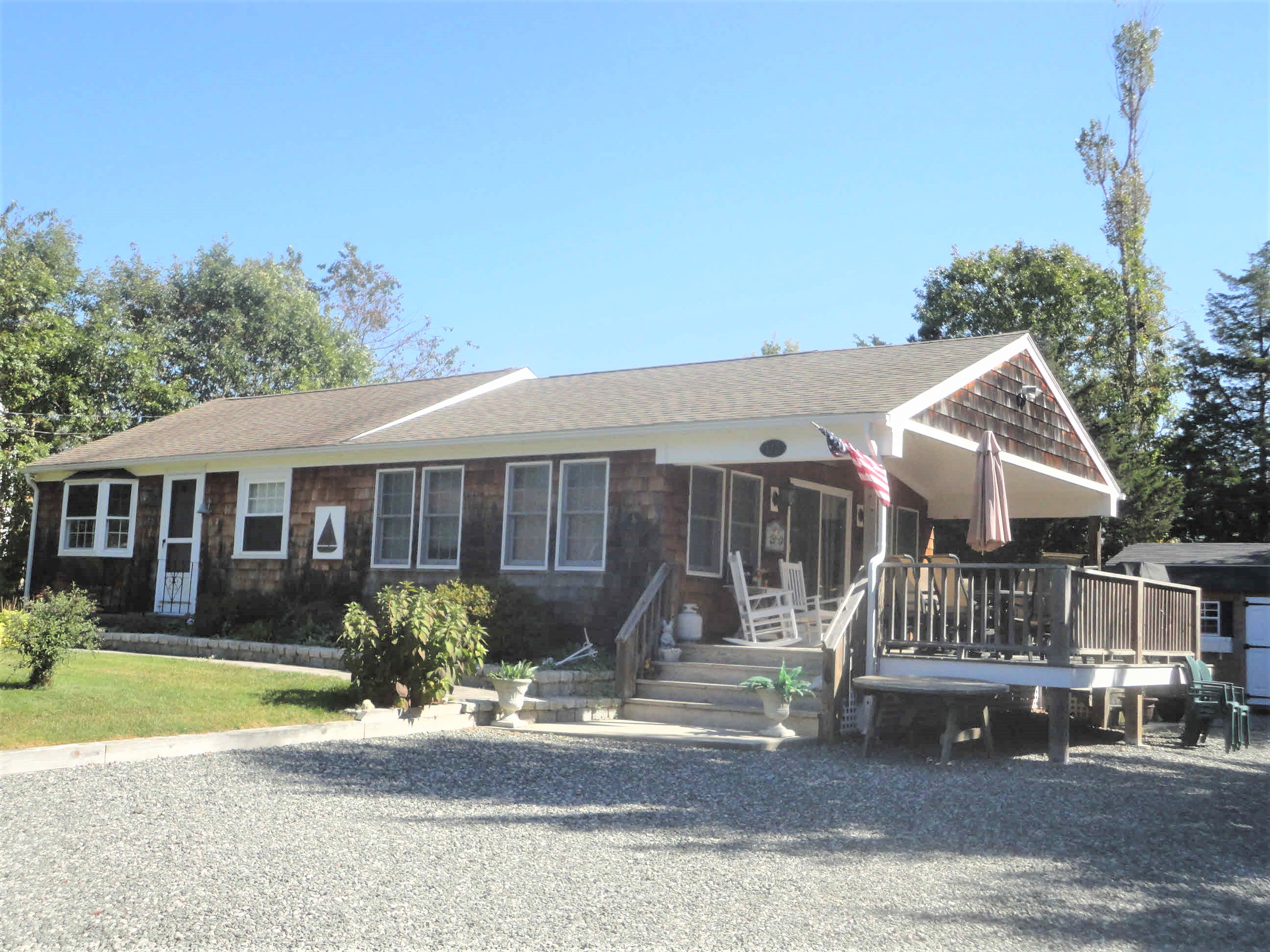 CHARLESTOWN – 2 bedrooms, 2 baths ranch with large porch and private yard